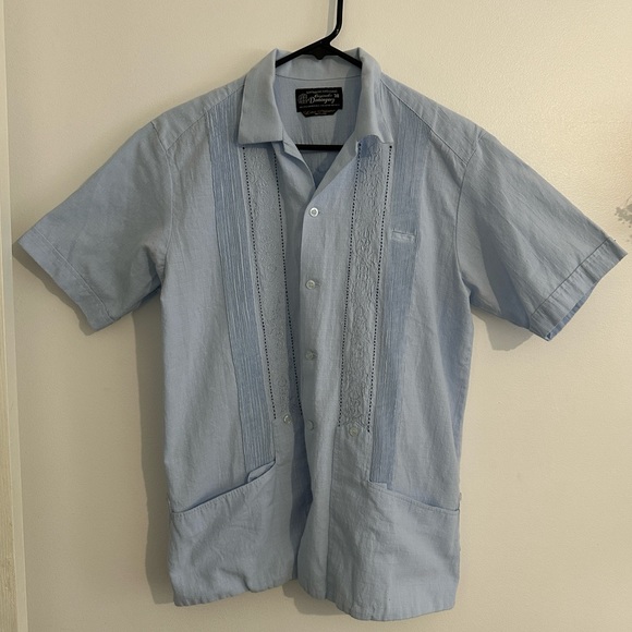 Vintage Mexican Guayabera✨ - Picture 1 of 7